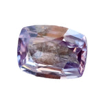 Natural pale pink sapphire 0.85 ct cushion 6.80×5.10×2.53 mm, eye clean, Ceylon — Sapphire Pal