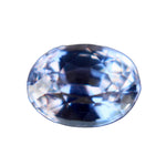 Natural pale purple sapphire 1.12 carat oval cut loose gemstone Ceylon