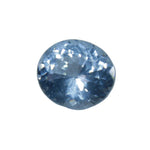 Natural pale purple spinel 1.14 carat oval cut loose gemstone from Ceylon
