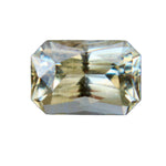 Natural Pale Yellow Sapphire – 0.72 Carat Emerald Cut | Ceylon - Sapphirepal