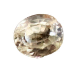 Natural Pale Yellow Sapphire – 0.82 Carat | Oval Cut | Ceylon Loose Gemstone - Sapphire pal