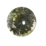 Natural Pale Yellow Sapphire Round Cut 1.22 Carat from Ceylon β Untreated and VS Clarity