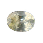 Natural pale yellow sapphire oval cut 0.90 carat loose gemstone from Ceylon Sapphire Pal Australia