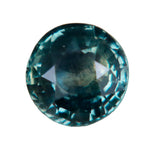 Natural Parti Sapphire (Madagascar) — 1.28ct Round Cut, Unheated & Untreated, VS - Sapphirepal