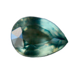 Natural Parti Sapphire | 0.72 Carat Pear Cut | Bi-Colour Gemstone from Madagascar- Sapphire pal