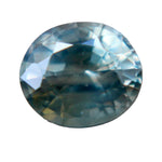 Vivid green and blue natural parti sapphire oval cut gemstone, 0.82 carat, ethically sourced from Madagascar β loose sapphire for engagement rings or custom jewellery.