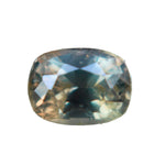 Natural Parti Sapphire 1.08ct Cushion Cut β Green Yellow Orange Unheated Gemstone from Ceylon | Sapphire Pal Australia