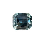 Natural Parti Sapphire 0.95ct | Emerald Cut | Ceylon Untreated Gemstone - Sapphire pal