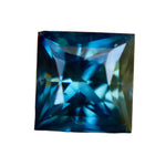 Natural Peacock Blue Sapphire | Princess Cut | 1.38 Carat | VS Clarity | Madagascar - Sapphirepal