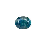 Natural Peacock Sapphire Oval Cut 1.08 Carat from Madagascar β Heated Blue Green Gemstone VS Clarity
