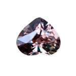 Natural Pinkish Brown Sapphire Heart Cut 0.83ct | Unheated Sapphire Pal