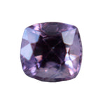 0.63ct natural pinkish purple sapphire cushion cut Ceylon gemstone loose stone