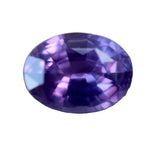Natural pinkish purple sapphire, 0.72ct oval 6.14×4.61mm, Ceylon origin, untreated – Sapphire Pal