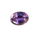 Natural pinkish purple spinel 1.69ct oval cut VS clarity Ceylon gemstone