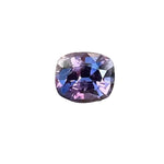 Natural purple blue sapphire 0.98 carat cushion cut loose gemstone