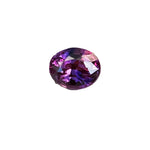 Natural Purple Blue Sapphire Oval Cut 0.80 Carat Ceylon Sapphire for Engagement Rings