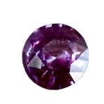 Natural Purple Sapphire – 0.87 Carat | Round Cut | VS Clarity | Ceylon Origin - Sapphire pal