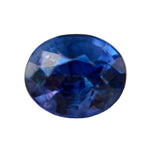 Natural purple sapphire 1.69 carat oval cut Ceylon VS loose gemstone