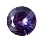 0.70 ct Natural Purple Sapphire, Round Cut, Ceylon origin, VS clarity – Sapphire Pal