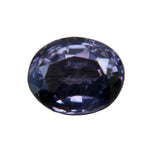 1.97 ct natural purple spinel, Ceylon origin, oval 7.62 × 6.09 × 4.67 mm, eye clean, untreated