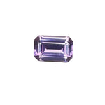 Natural purple spinel 1.04ct emerald cut loose gemstone from Ceylon