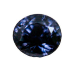 Natural purple spinel 1.87 carat oval cut VVS loose gemstone from Ceylon