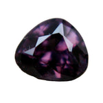 Natural purple spinel 1.61 carat trillion cut loose gemstone from Ceylon