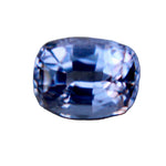 1.03ct natural purple spinel cushion cut from Ceylon, VVS clarity, untreated loose gemstone