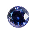 1.20ct natural purple spinel round cut unheated Ceylon gemstone