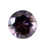 Purplish Brown Sapphire 0.46ct Round Cut | Natural Gemstone