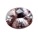 1.30ct Purplish Brown Sapphire – Oval Cut | Unheated Gem - Sapphire pal