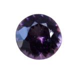 0.44ct natural purplish pink sapphire round cut from Sri Lanka, untreated, eye clean