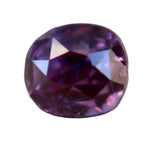 1.20 carat natural purplish pink sapphire cushion cut loose gemstone from Ceylon