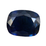 1.50 ct Natural Royal Blue Sapphire, Cushion Cut, eye-clean – Sapphire Pal