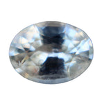 1.21 carat natural slight yellow sapphire oval cut Ceylon loose gemstone