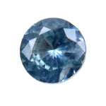 0.70 Carat Round Cut Natural Sky Blue Sapphire β Unheated Ceylon Gemstone β Ideal for Jewellery Making