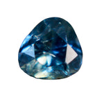 Natural Teal Blue Sapphire 1.01ct Trillion Cut - Ceylon Gemstone - Sapphire pal
