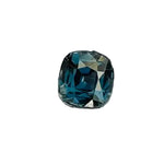 Natural teal green sapphire 1.17 carat cushion cut loose gemstone