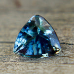Natural Teal Sapphire – 0.90 Carat Trillion Cut | Unheated Madagascar Gemstone - Sapphirepal