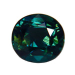 Natural Teal Sapphire 2.20ct Oval Cut Unheated Certified Loose Gemstone - Sapphirepal