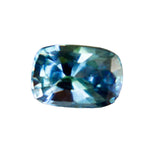 0.64ct Natural Teal Sapphire | Cushion Cut | Madagascar