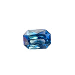 Natural Teal Sapphire 1.13 Carat – Emerald Cut | VVS Clarity | Ceylon Origin | Sapphire Pal