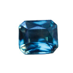 Emerald Cut 1.10ct Natural Teal Sapphire β Unheated Blue Green Sapphire Gemstone for Engagement Rings β Sapphire Pal