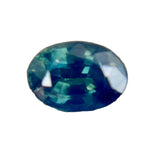 1.05ct Natural Teal Sapphire – Oval Cut Unheated Loose Gemstone | Sapphire Pal