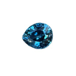 1.07ct Natural Teal Sapphire, Ceylon origin, Pear cut, VVS clarity, Unheated β Sapphire Pal