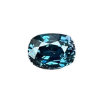1.18ct Natural Teal Sapphire β Cushion Cut, Eye Clean, Unheated, Earth-Sourced Gemstone from Madagascar