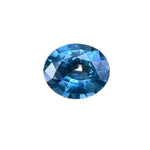 0.94ct Natural Teal Sapphire — Oval Cut, Unheated, Ceylon Origin, Earth-Sourced Gemstone