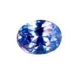 Natural Tri - Coloured Sapphire – 1.25 Carat | Oval Cut | Blue, Purple & Pink - Sapphirepal