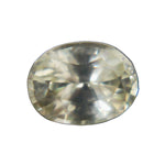 Natural White Sapphire – 0.88 Carat Oval Cut | Loose Ceylon Sapphire - Sapphire pal