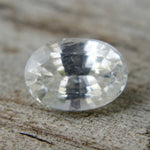 Natural White Sapphire – 0.90 Carat Oval Cut | Ceylon Origin - Sapphirepal